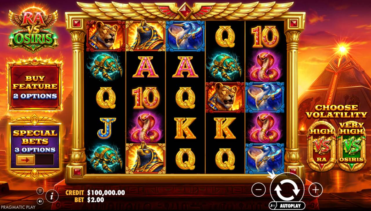 Ra Vs Osiris (Pragmatic Play) Image 1